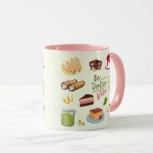 Italian Desserts Sweets マグカップ (正面右)