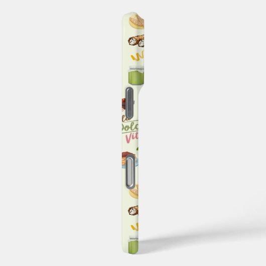  Italian Desserts Sweets Case-Mate iPhoneケース (裏面 / 右)