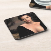Italian Fall hard plastic coasters コースター (左側)