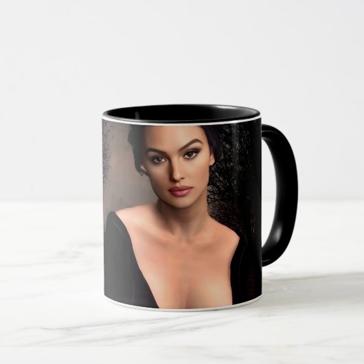 Italian fall mug マグカップ (正面右)