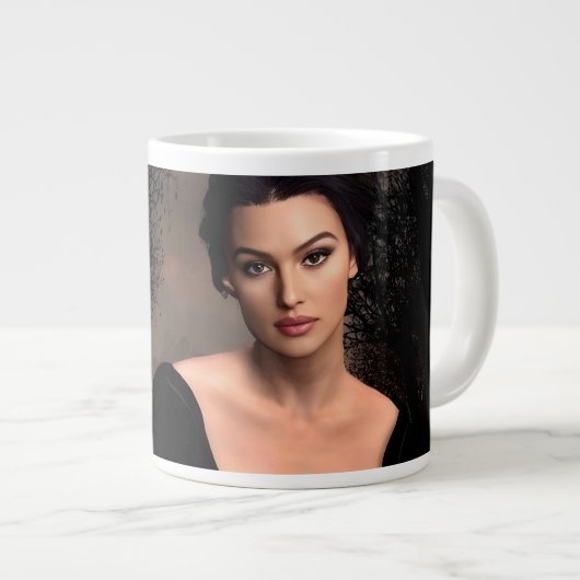 Italian Fall specialty mug ジャンボコーヒーマグカップ (正面右)