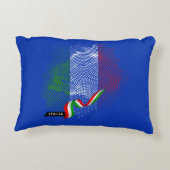 Italian flag アクセントクッション (裏面)