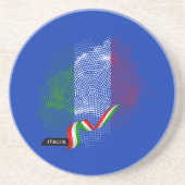 Italian flag コースター (正面)