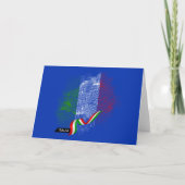 Italian flag サンキューカード (正面)