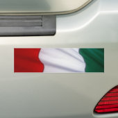italian_flag バンパーステッカー (車上)