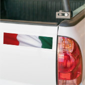 italian_flag バンパーステッカー (トラック上)