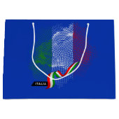 Italian flag ラージペーパーバッグ (正面)