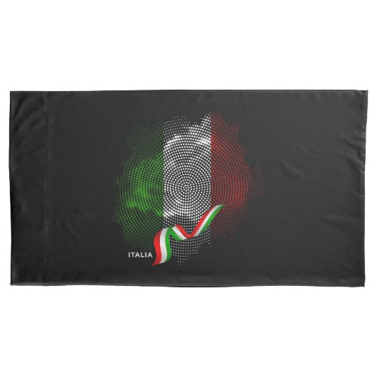 Italian flag 枕カバー (正面)