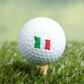 Italian Flag Golf Balls ゴルフボール (インサイチュ 木)
