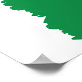 Italian Flag Italy Poster ポスター (角)