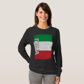 Italian Flag Italy Tシャツ (正面フル)