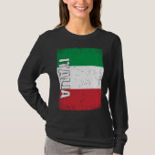 Italian Flag Italy Tシャツ (正面)