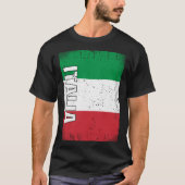 Italian Flag Italy Tシャツ (正面)