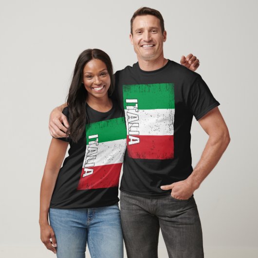 Italian Flag Italy Tシャツ (ユニセックス)