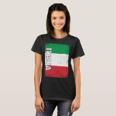 Italian Flag Italy Tシャツ (正面フル)