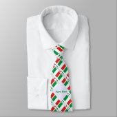 Italian Flag Republic Day Pride Personalized Gift ネクタイ (タイ)