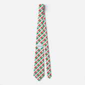 Italian Flag Republic Day Pride Personalized Gift ネクタイ (正面)