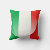 Italian Flag Throw Pillow  クッション (裏面)