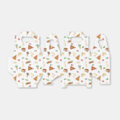 Italian Food Pizza Pasta Tiramisu Pattern フェイバーボックス (折り畳みなし)