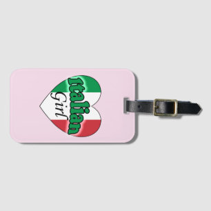 Italian Girl ラゲッジタグ