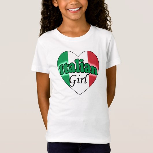 Italian Girl Tシャツ (正面)