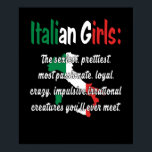 ITALIAN GIRLS FUNNY ポスター<br><div class="desc">ITALIAN GIRLS FUNNY</div>