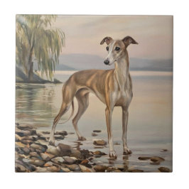 Italian Greyhound タイル