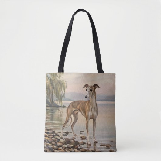 Italian Greyhound トートバッグ (正面)
