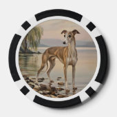 Italian Greyhound ポーカーチップ (裏面)