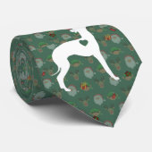 Italian Greyhound Christmas Mens Tie ネクタイ (ロール)