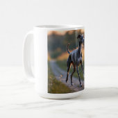 Italian Greyhound Elegant Breed Coffee Mug コーヒーマグカップ (正面左)