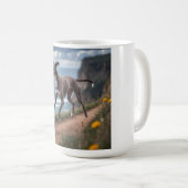 Italian Greyhound Elegant Breed Coffee Mug コーヒーマグカップ (正面右)