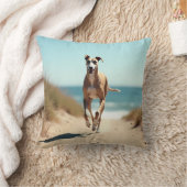 Italian Greyhound Elegant Throw Pillow クッション (ブランケット)