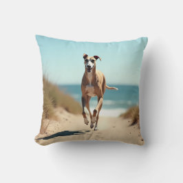 Italian Greyhound Elegant Throw Pillow クッション