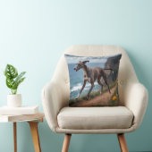 Italian Greyhound Elegant Throw Pillow クッション (椅子)