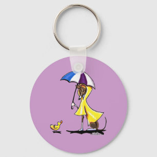 Italian Greyhound Raincoat キーホルダー