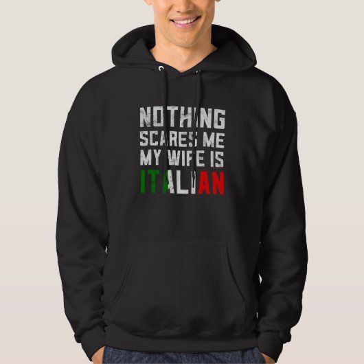 Italian Halloween Costume For Dad Italian Saying パーカ (正面)