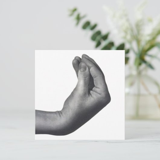 Italian Hand カード (スタンド正面)