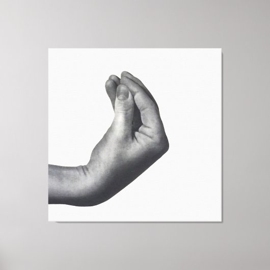  Italian Hand キャンバスプリント (正面)