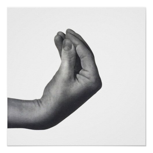 Italian Hand ポスター (正面)