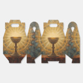 Italian Inspired Golden Chalice Shining Host フェイバーボックス (見開き)