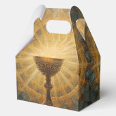Italian Inspired Golden Chalice Shining Host フェイバーボックス (裏面)