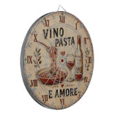 Italian Kitchen Rustic Wine & Pasta Farmhouse ダーツボード (正面左)