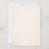 Italian La Dolce Vita Adult Birthday Invitation 招待状 (裏面)