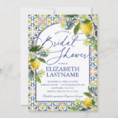 Italian Lemon Bridal Shower Invitation 招待状 (正面)