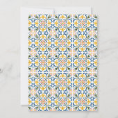 Italian Lemon Bridal Shower Invitation 招待状 (裏面)