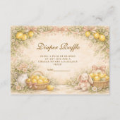 Italian Lemon Bunny Garden Diapper Raffle エンクロージャーカード (正面)