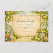 Italian Lemon Garden Diapper Raffle エンクロージャーカード (正面)