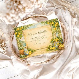 Italian Lemon Garden Diapper Raffle エンクロージャーカード