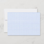 Italian Lemon Wedding RSVP Response Card (裏面)
